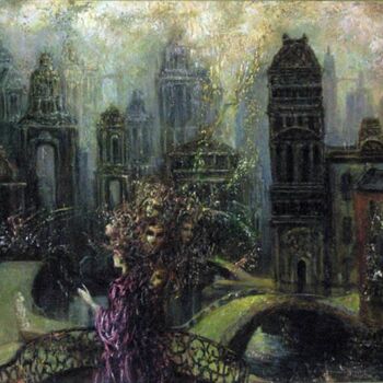 Painting titled "Magic" by Alexandr Ivanov, Original Artwork