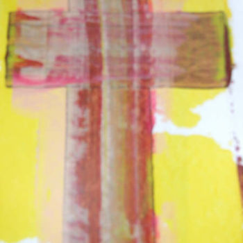Painting titled "Christian" by Richard Mangold, Original Artwork, Oil
