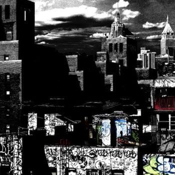 Photography titled "urban expressionism" by Andre Van Der Kerkhoff, Original Artwork