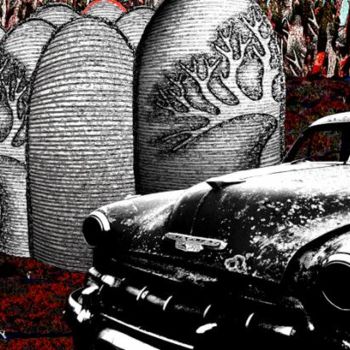 「fantasies of a chev…」というタイトルの製版 Andre Van Der Kerkhoffによって, オリジナルのアートワーク