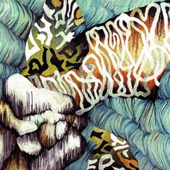 Textile Art titled "Gasteropoda" by Traian Stefan Boicescu, Original Artwork
