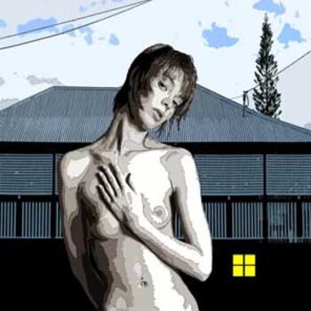 Fotografie getiteld "suburban blues" door Andre Van Der Kerkhoff, Origineel Kunstwerk