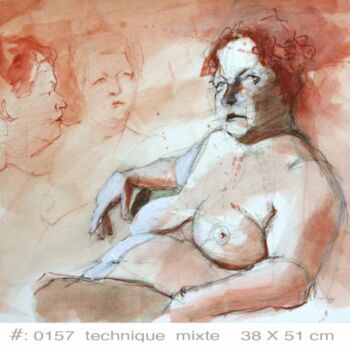 Peinture intitulée "Lyne/0251" par Carl Duplessis, Œuvre d'art originale