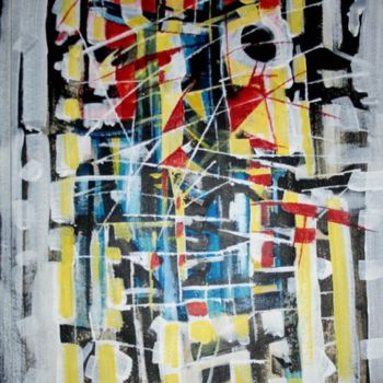 Peinture intitulée "Signes" par Michel Maréchal, Œuvre d'art originale