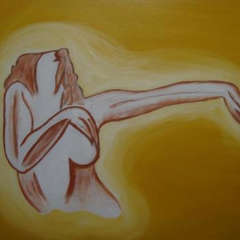 Pintura intitulada ""Entrego-me a ti"" por Maria Teresa Duarte, Obras de arte originais, Acrílico