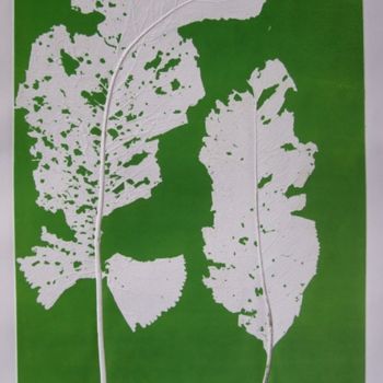 Printmaking titled "Horseradish 1" by Sophie Cordery, Original Artwork