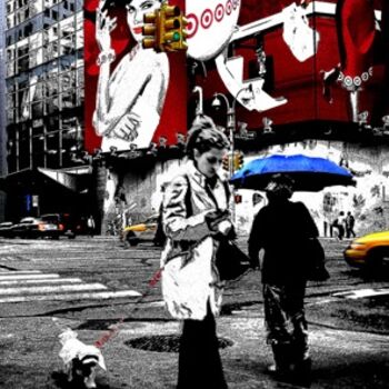 Photography titled "canine blues on bro…" by Andre Van Der Kerkhoff, Original Artwork