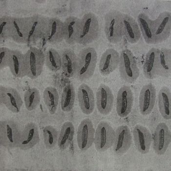 Printmaking titled "Ordered Pods 2" by Sophie Cordery, Original Artwork