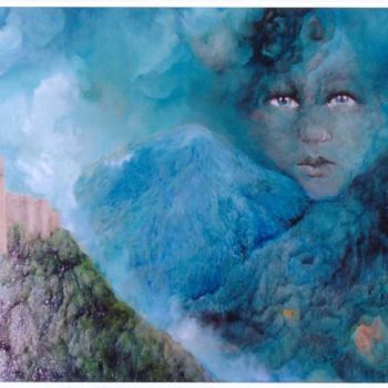 Peinture intitulée "IRISH DREAMS" par Ghyslaine De Sevlian, Œuvre d'art originale, Huile