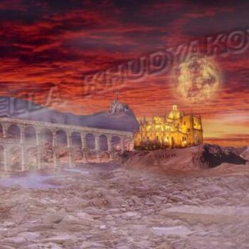 Fotografía titulada "Segovia  en  otro…" por Stella Khudyakova, Obra de arte original