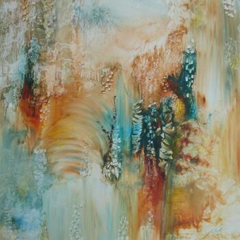 Pintura titulada "fable mystérieuse" por Elisa Cook Benbassat Bassat, Obra de arte original, Oleo