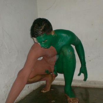 Fotografía titulada "fotografía acción p…" por Oshunletí, Obra de arte original