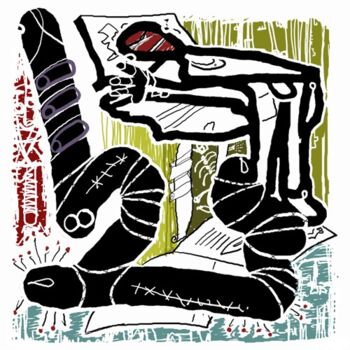Digital Arts titled "constrict" by Anthony R A Barron, Original Artwork