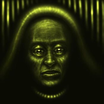 Digital Arts titled "Shaman" by Anthony R A Barron, Original Artwork
