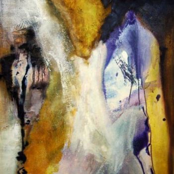 Ζωγραφική με τίτλο "La geisha et le sam…" από Marcel Gris, Αυθεντικά έργα τέχνης, Λάδι