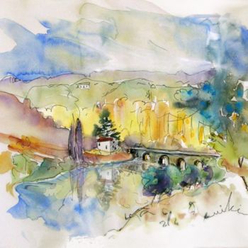 Painting titled "Perigord 10" by Miki De Goodaboom, Original Artwork, Oil