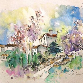 "Perigord 11" başlıklı Tablo Miki De Goodaboom tarafından, Orijinal sanat, Petrol