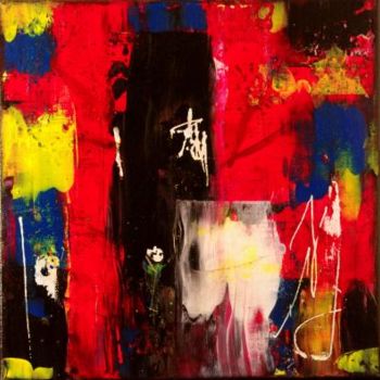 Peinture intitulée "Divertissement 2" par Joel Jambou, Œuvre d'art originale, Huile