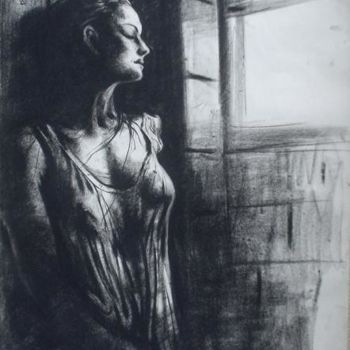 Painting titled "Pose07" by Kishore Singh, Original Artwork