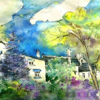 Painting titled "Cassel 03" by Miki De Goodaboom, Original Artwork, Oil