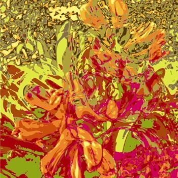 Digital Arts titled "Spring Aura #3" by Ken Grzesik, Original Artwork, Digital Painting