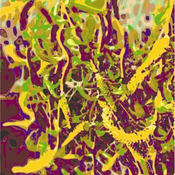 Digital Arts titled "Spring Aura #13" by Ken Grzesik, Original Artwork, Digital Painting