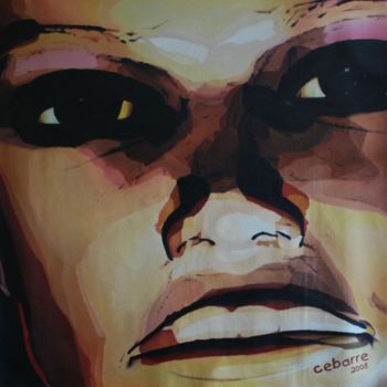Painting titled "Los ojos del Toread…" by Cebarre, Original Artwork