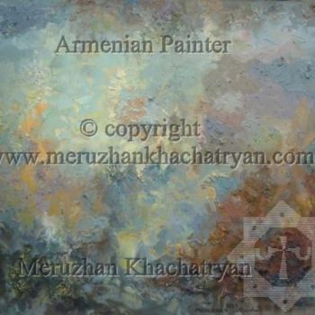 Painting titled "nk-002-964.jpg" by Meruzhan Khachatryan, Original Artwork, Oil