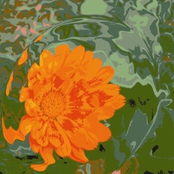 Digital Arts titled "Spring Aura #21" by Ken Grzesik, Original Artwork, Digital Painting