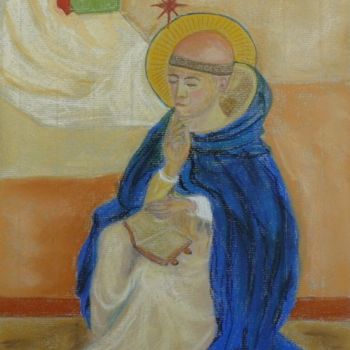 Peinture intitulée "Le Christ aux outra…" par Mog, Œuvre d'art originale, Huile