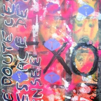Painting titled "Exo" by Toytoy, Original Artwork