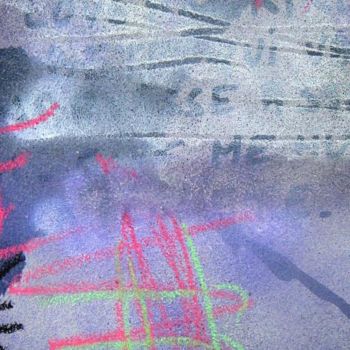 Painting titled "Icetron détail" by Toytoy, Original Artwork