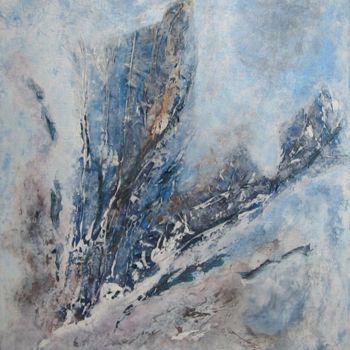 Peinture intitulée "Dégel" par Marie-Sylvie Riviere, Œuvre d'art originale