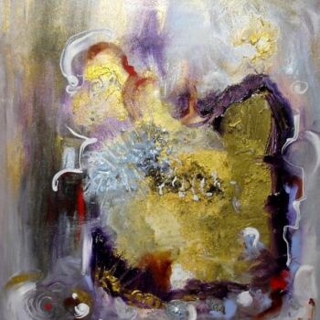Peinture intitulée "La mémoire" par Muriel Cayet, Œuvre d'art originale