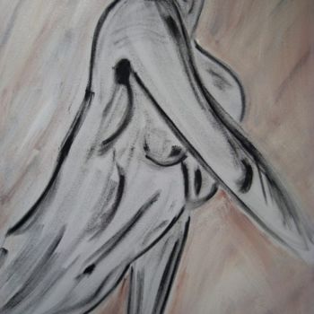 Pintura intitulada ""Suplica..."" por Maria Teresa Duarte, Obras de arte originais, Acrílico
