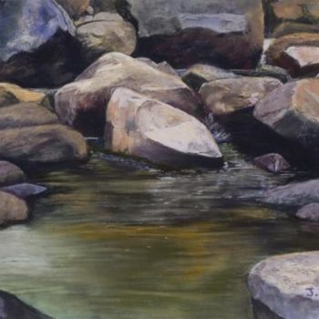 Schilderij getiteld "Nature's Way" door James Sheehy, Origineel Kunstwerk, Olie