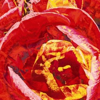 Digital Arts με τίτλο "Spring Aura #50" από Ken Grzesik, Αυθεντικά έργα τέχνης, Ψηφιακή ζωγραφική