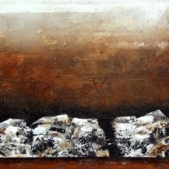Peinture intitulée "No more pretending…" par Isabelle Mignot, Œuvre d'art originale, Huile