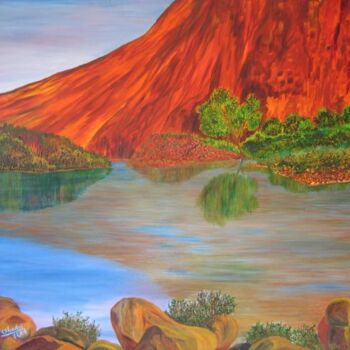 Arte digital titulada "Serinity" por Sesha, Obra de arte original, Oleo