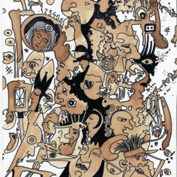 Pintura intitulada "sonhos" por Mário Fresco, Obras de arte originais, Arquitetura