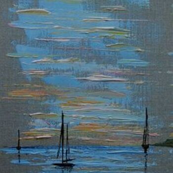 제목이 "méditerranée"인 미술작품 Dominique Thivollier로, 원작
