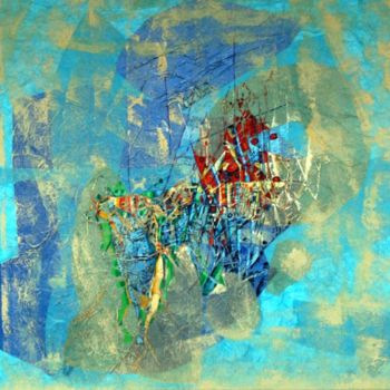 Peinture intitulée "European failed" par Michel Maréchal, Œuvre d'art originale