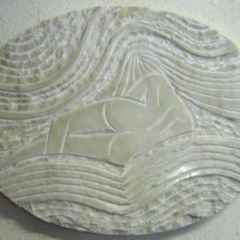 Escultura intitulada "SESTA" por Mário Fresco, Obras de arte originais, Pedra