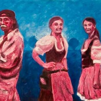 Painting titled "The Last Temptation…" by Zachary Peirce, Original Artwork, Oil