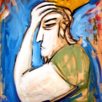 Painting titled "Untitled 2" by Bradley Owen, Original Artwork, Oil