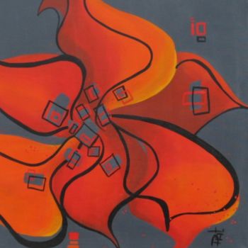 Painting titled "Sunset" by Patricia Klimov, Original Artwork