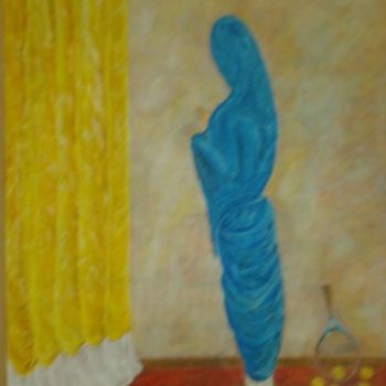 绘画 标题为“Young muslim girl” 由Mohamed Abdaimi, 原创艺术品, 油