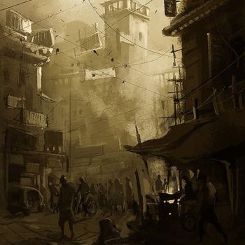 Digital Arts titled "Morning.jpg" by Kishore Singh, Original Artwork, Digital Painting