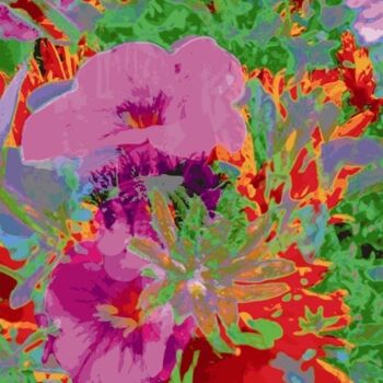 Digital Arts titled "Summerness #11" by Ken Grzesik, Original Artwork, Digital Painting