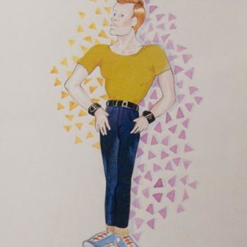 "Billy rock" başlıklı Resim Silvia Benfenati tarafından, Orijinal sanat, Diğer